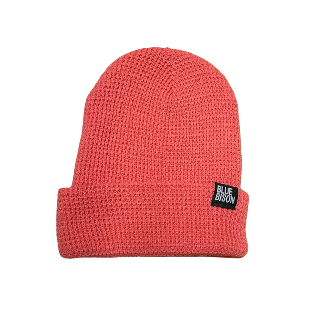 The Waffle Apparel Colors) Beanie – Bison Blue (Multiple