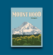 Load image into Gallery viewer, Mount Hood, Oregon- Poster Sticker
