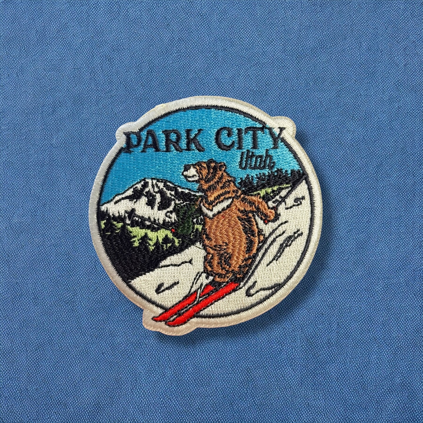 Park City Ski Bear Patch