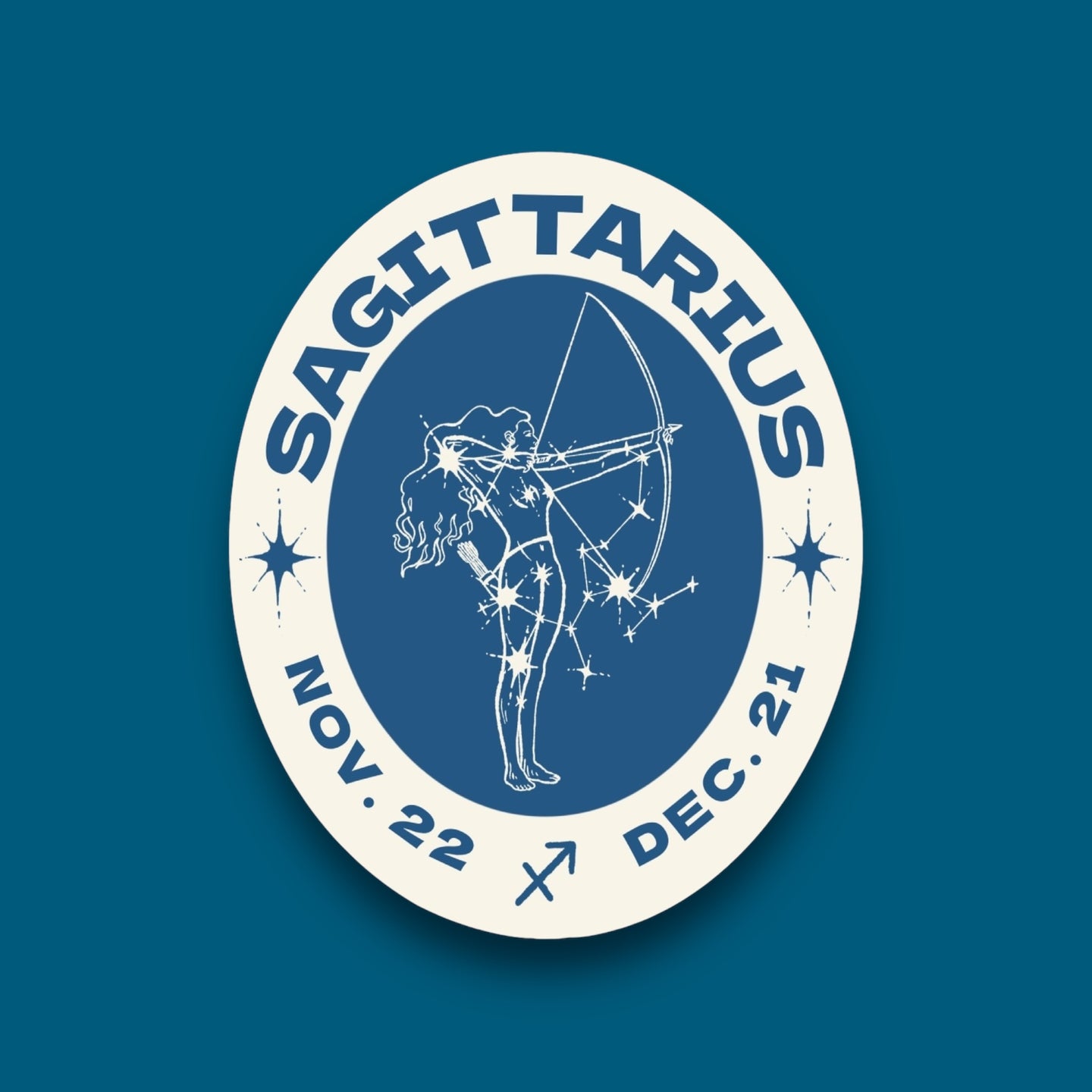 Sagittarius Zodiac Sticker