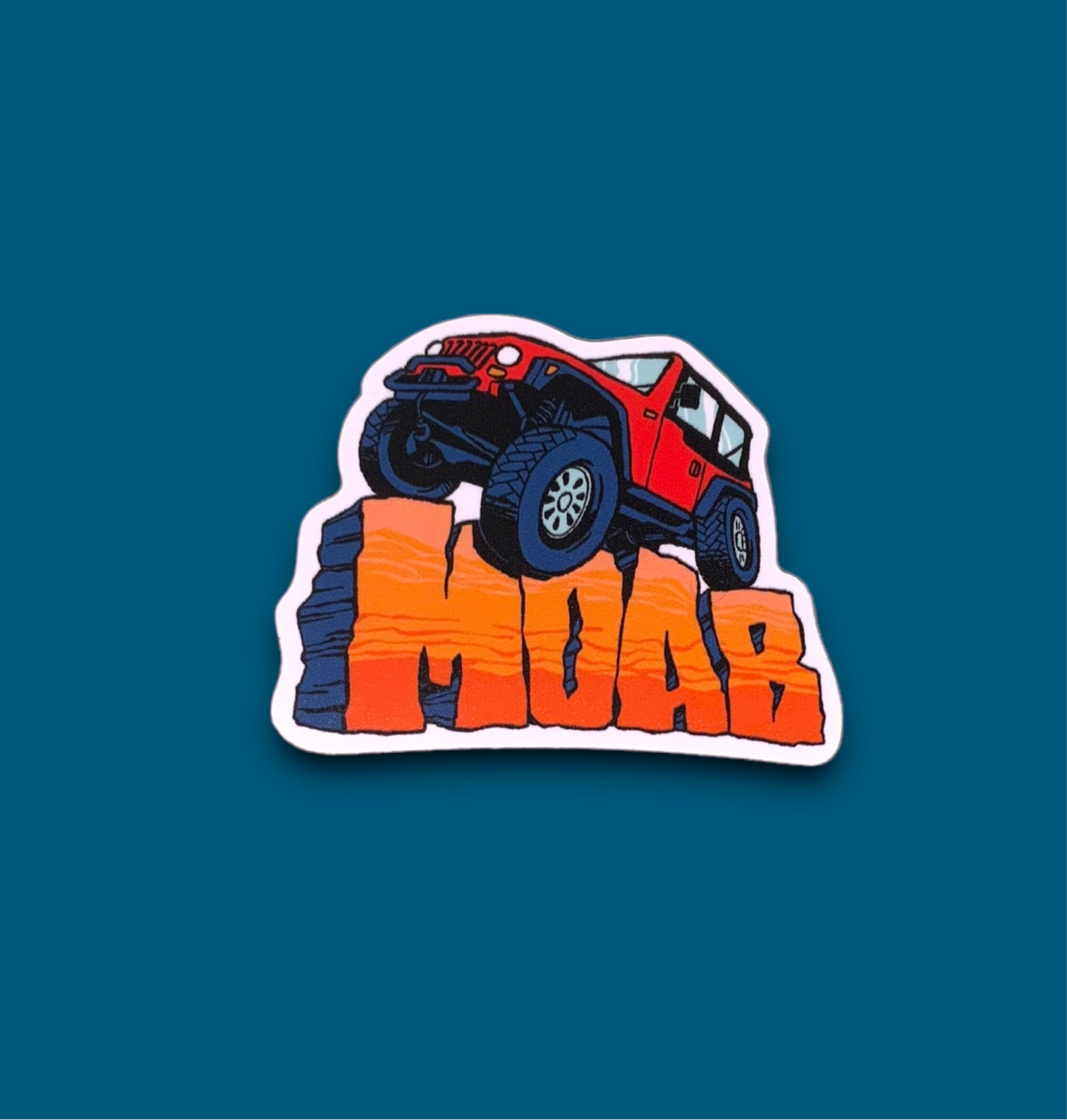 Moab Off-roading Sticker