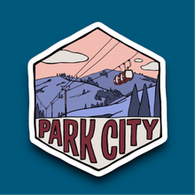 Load image into Gallery viewer, Park City, Utah- Hexagon Sticker
