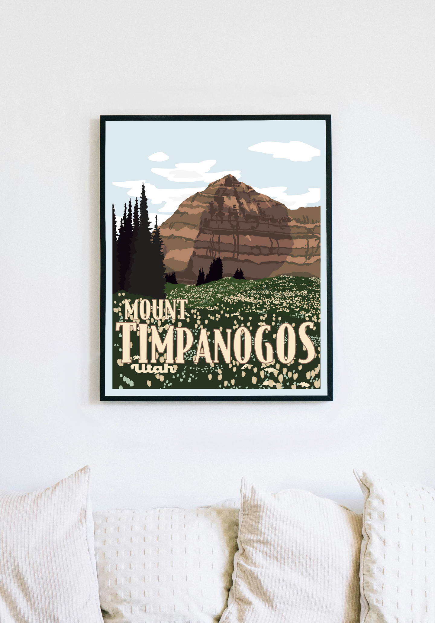 Mount Timpanogos Print