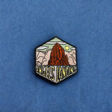 Load image into Gallery viewer, Angels Landing, Zion National Park, Utah- Embroidered Hexagon Patch
