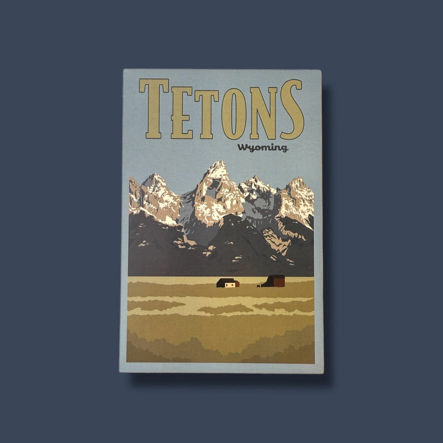 Tetons Wyoming Postcard