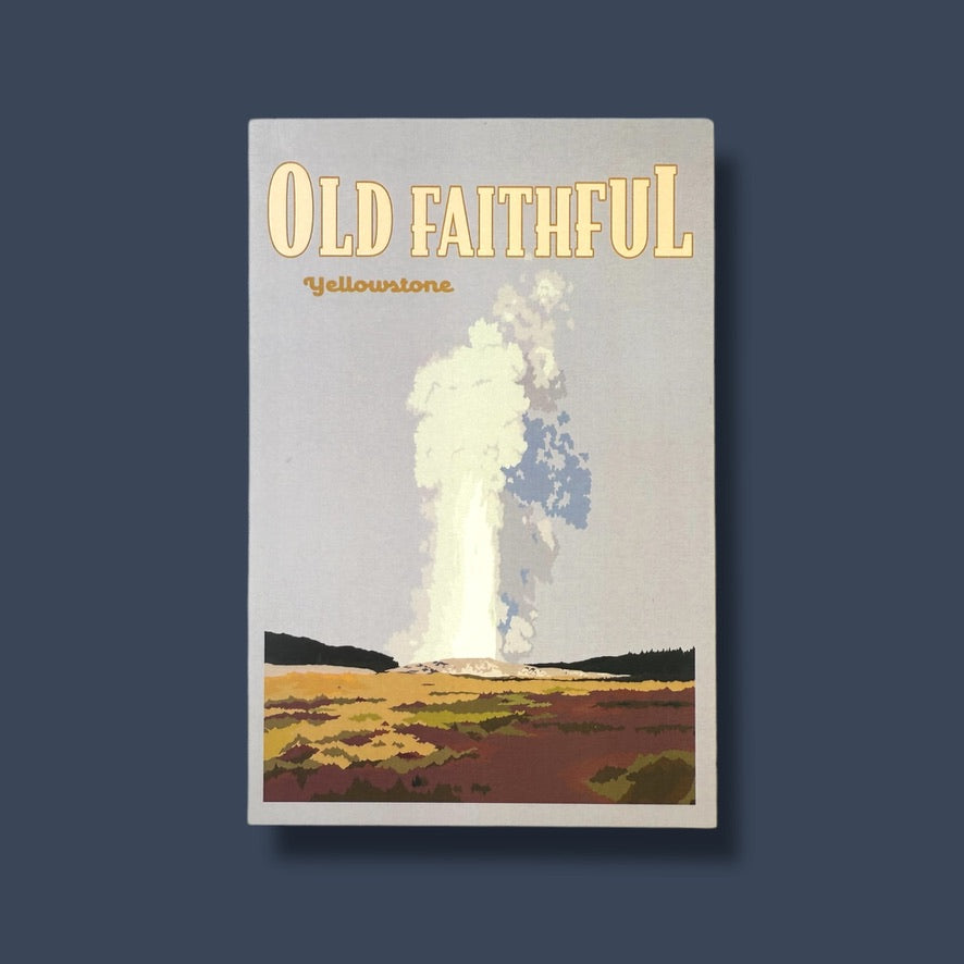 Old Faithful Postcard