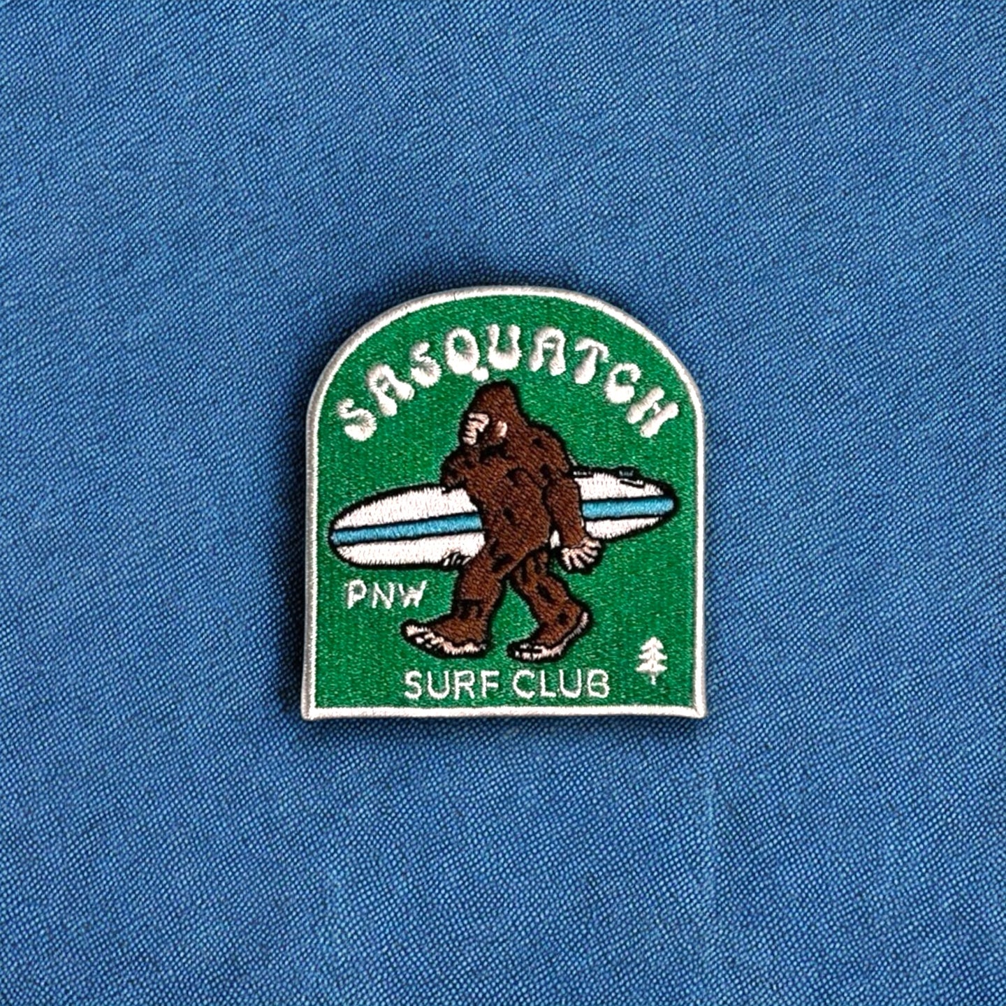 Sasquatch Surf Club Patch