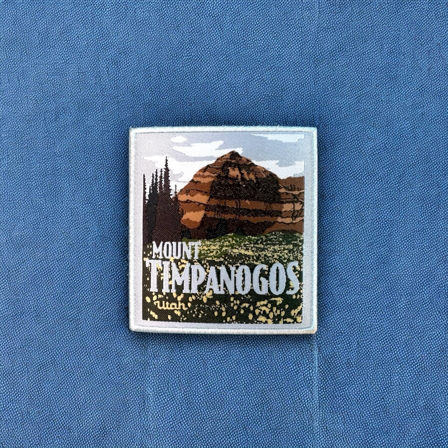 Mount Timpanogos, Utah- Woven Patch