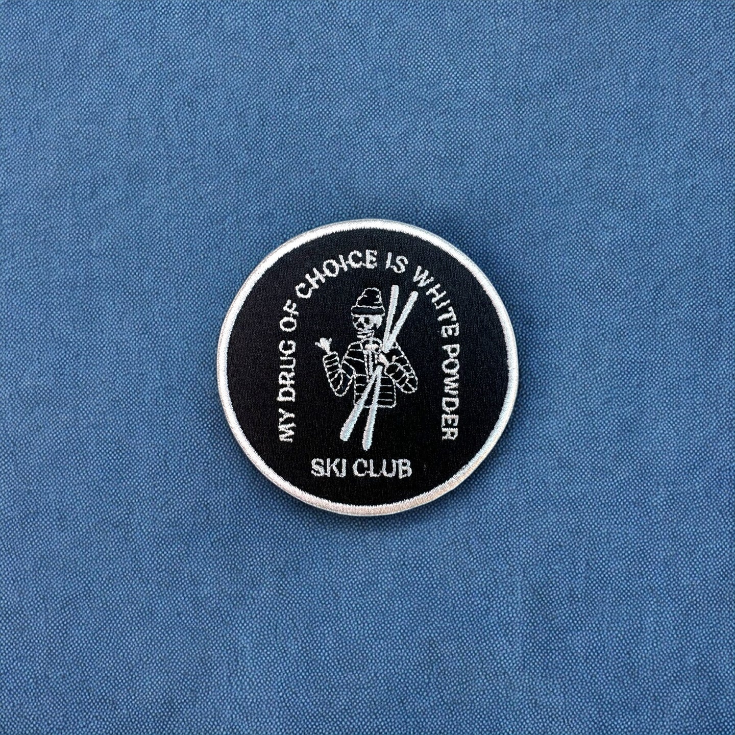 Ski Club, Embroidered Patch