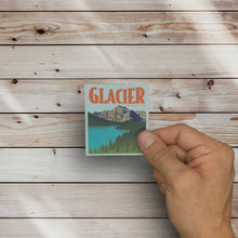 Load image into Gallery viewer, Glacier National Park, Montana- Poster Sticker
