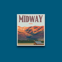 Load image into Gallery viewer, Midway, Utah- Poster Sticker

