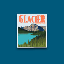 Load image into Gallery viewer, Glacier National Park, Montana- Poster Sticker
