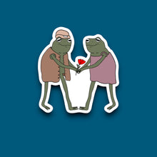 Load image into Gallery viewer, Frogs In Love Sticker (O14)
