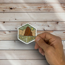 Load image into Gallery viewer, Angels Landing, Zion National Park, Utah- Hexagon Sticker
