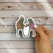 Load image into Gallery viewer, Frogs In Love Sticker (O14)
