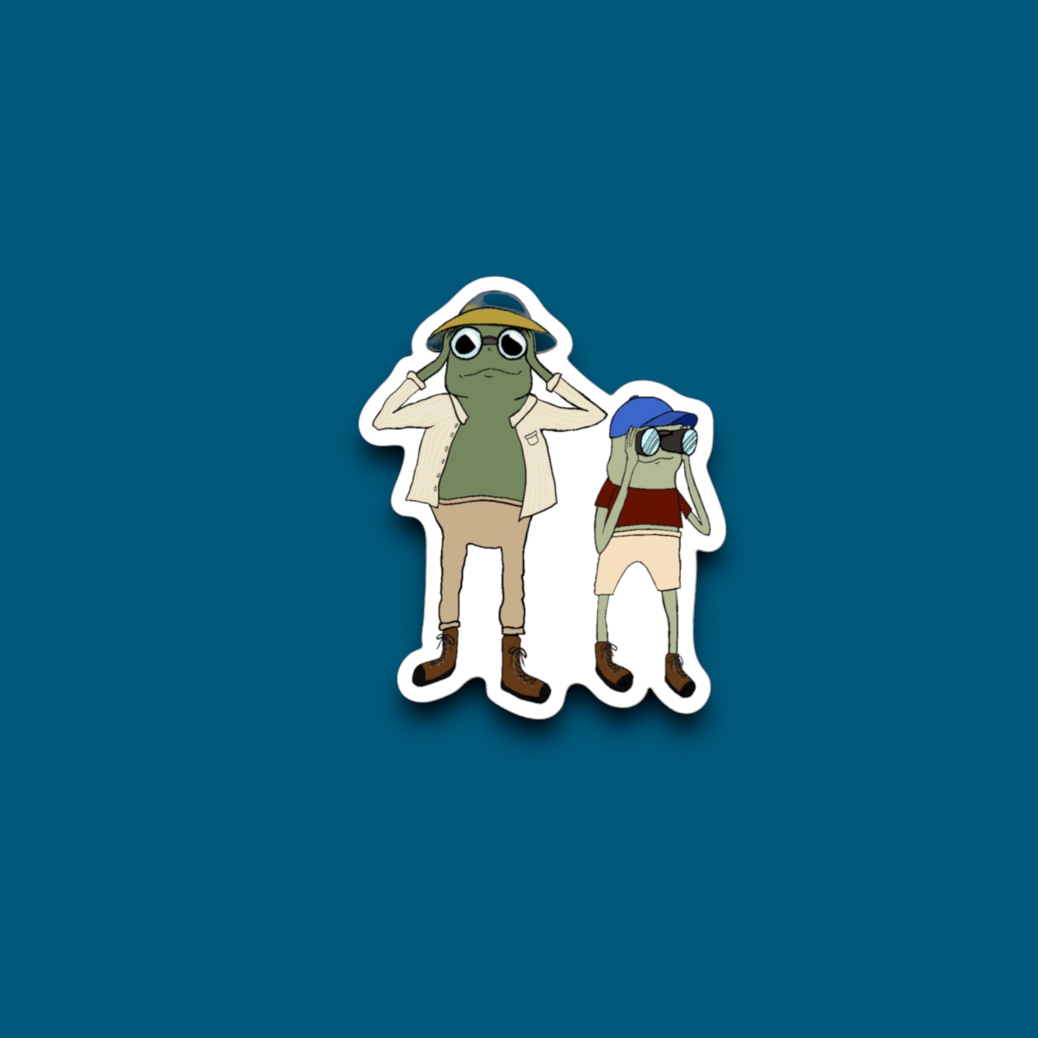 Lookin' For Wildlife Frogs Sticker (O20) – Blue Bison Apparel