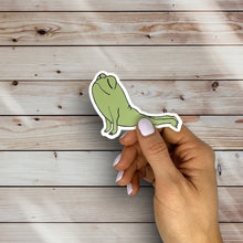 Load image into Gallery viewer, Upward-Facing Dog Yoga Frog Sticker (J13)
