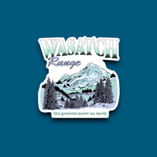 Load image into Gallery viewer, Wasatch Range &quot;The Greatest Snow On Earth&quot; Sticker (H11)
