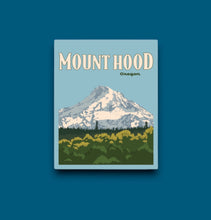 Load image into Gallery viewer, Mount Hood, Oregon- Poster Sticker
