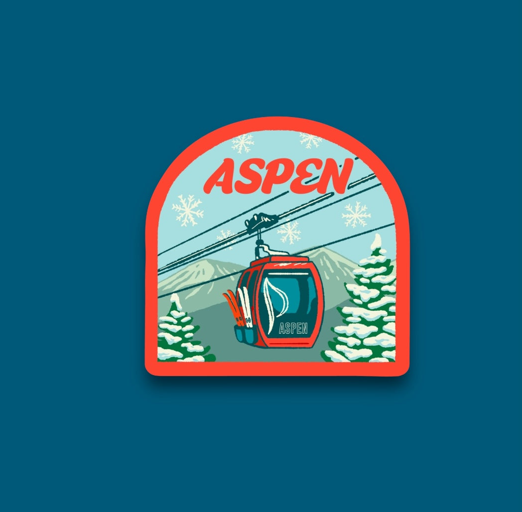 Aspen Colorado Sticker