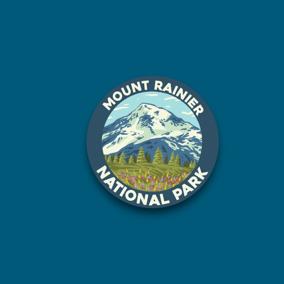 Mount Rainier National Park Sticker