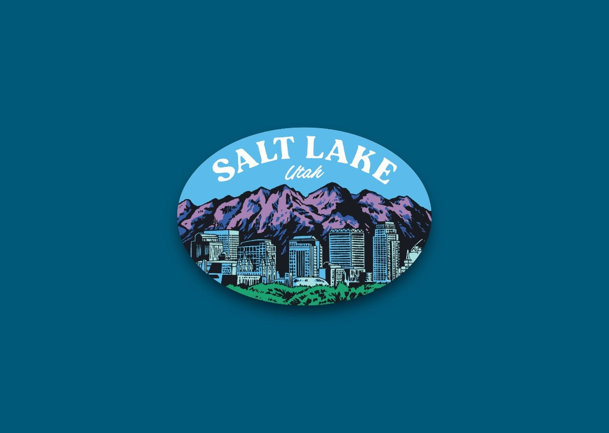 Salt Lake Utah Sticker