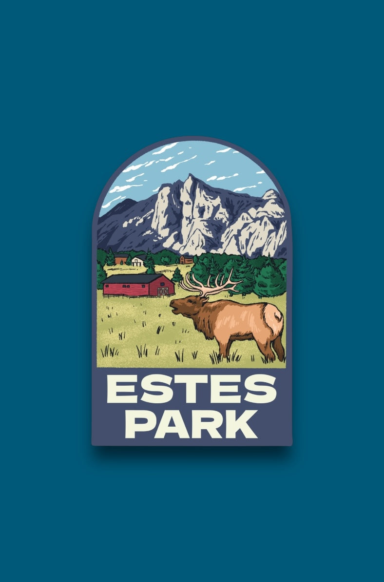 Estes Park Colorado Sticker