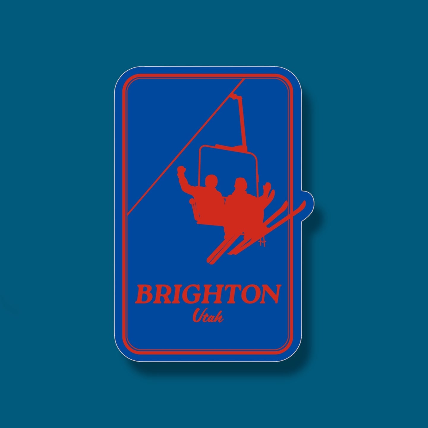 Brighton Utah Sticker