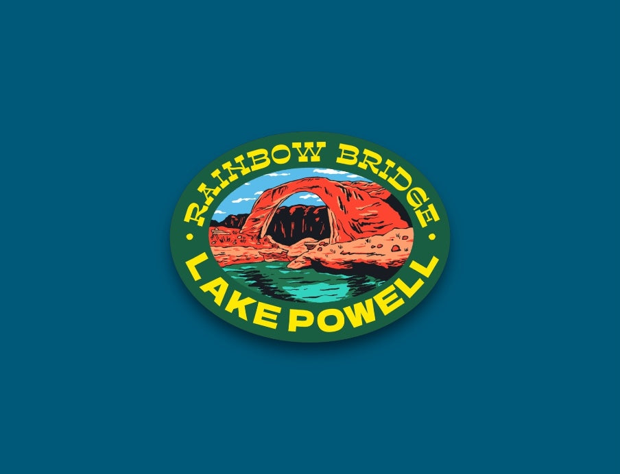 Rainbow Bridge Lake Powell Sticker