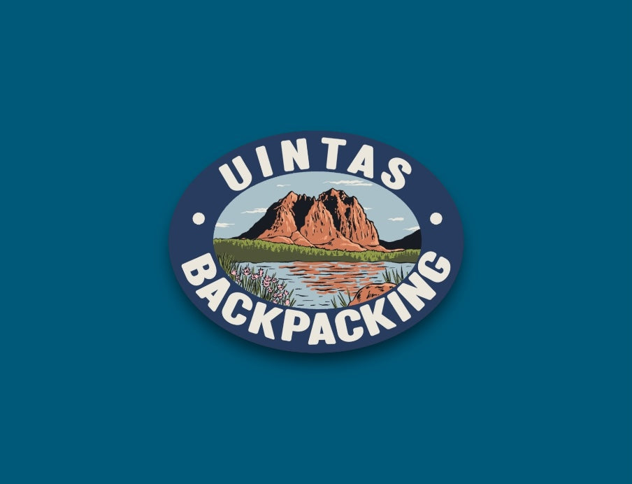 Uintas Backpacking Sticker