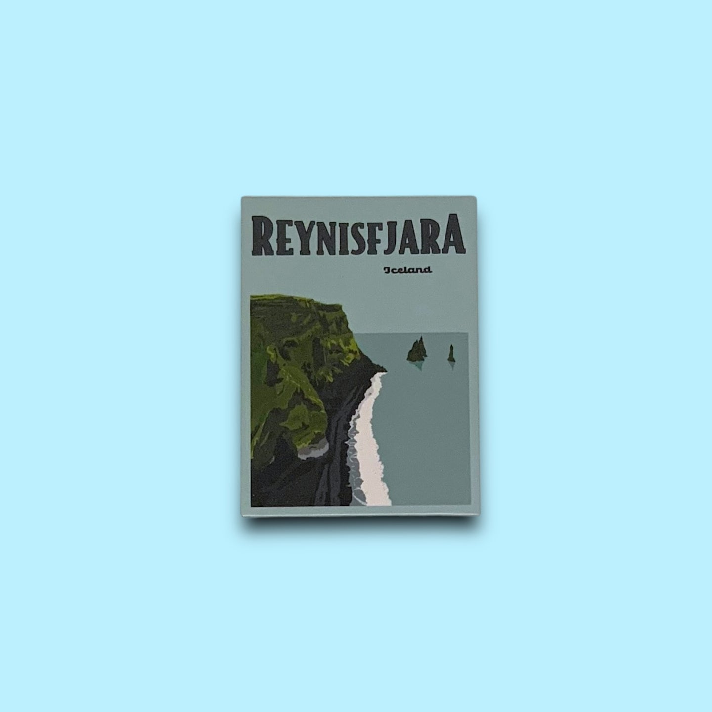 Reynisfjara Iceland Fridge Magnet