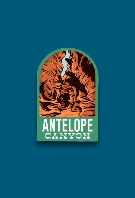 Antelope Canyon Arch Sticker