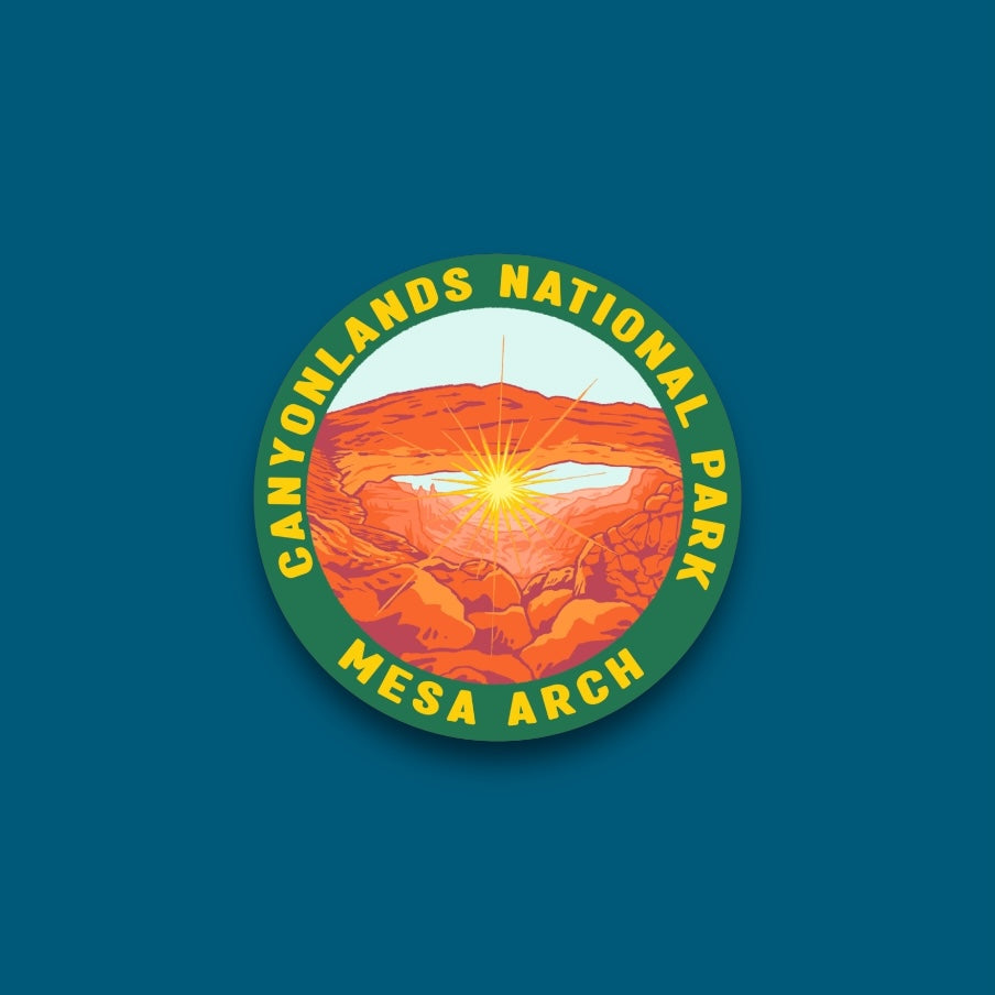 Canyonlands Mesa Arch Sticker