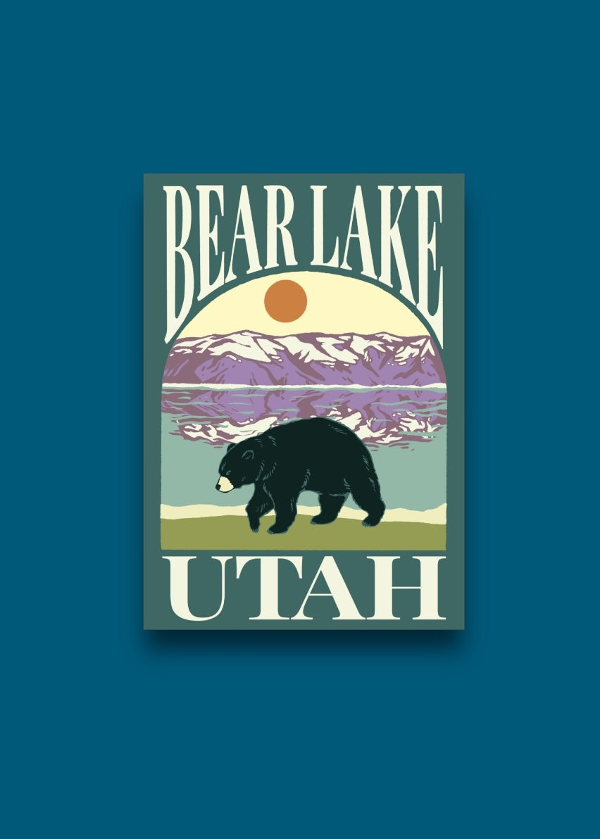 Bear Lake Black Bear Sticker