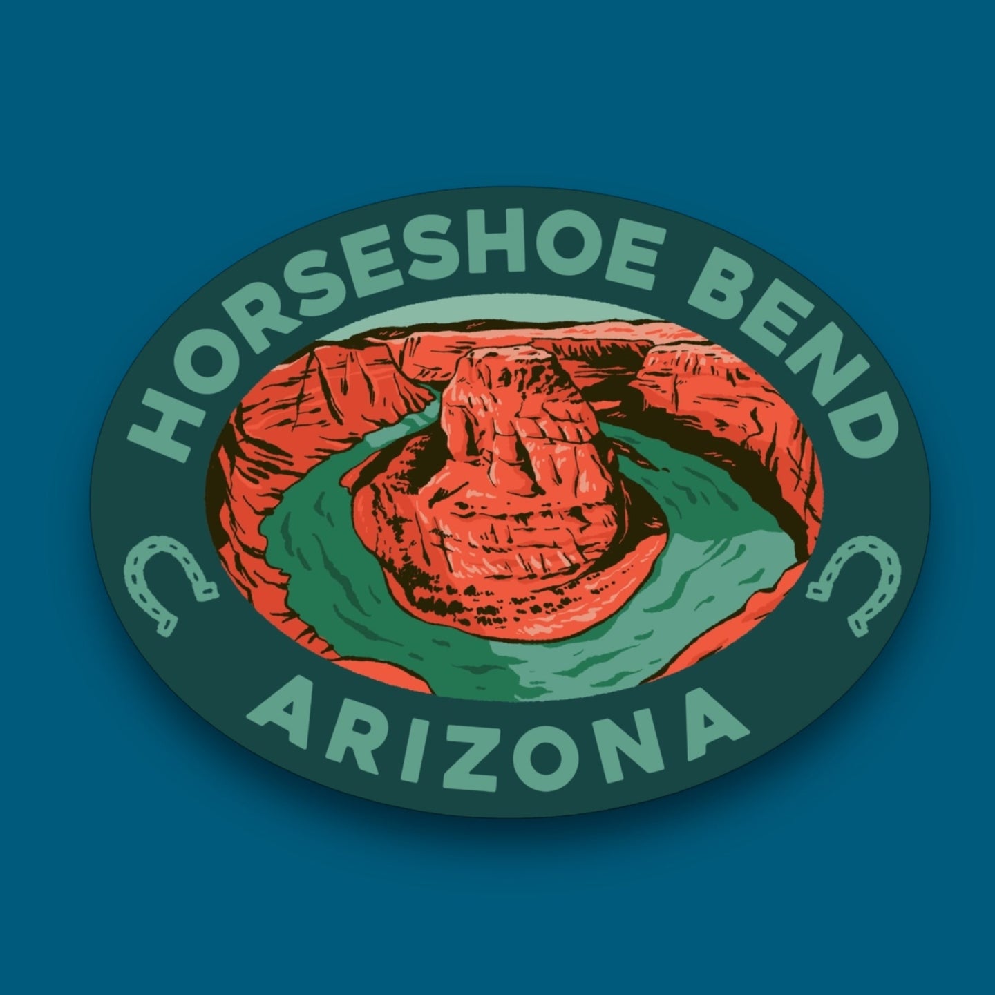 Horseshoe Bend Arizona Sticker