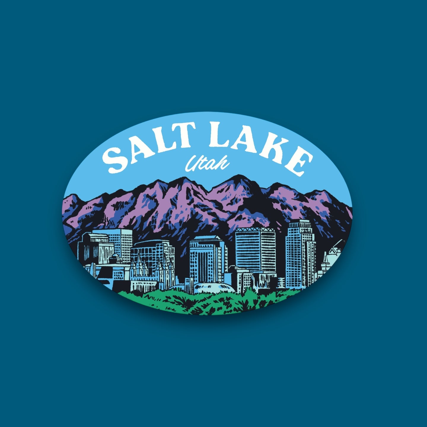 Salt Lake Utah Sticker