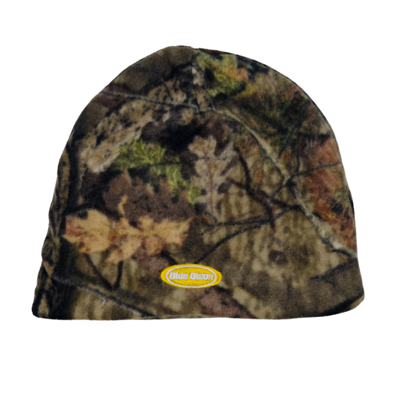 Camo Fleece Beanie - Yellow