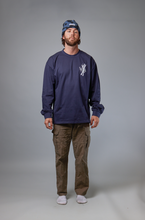 Load image into Gallery viewer, Ski Club Long Sleeve, Navy
