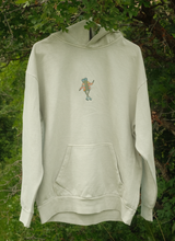 Load image into Gallery viewer, Roller Skating Frog Hoodie
