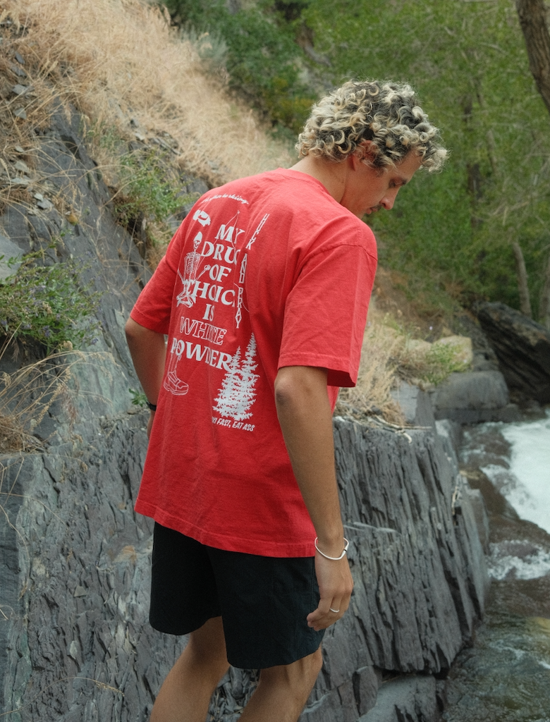 Huck & Pray Tee - True Red