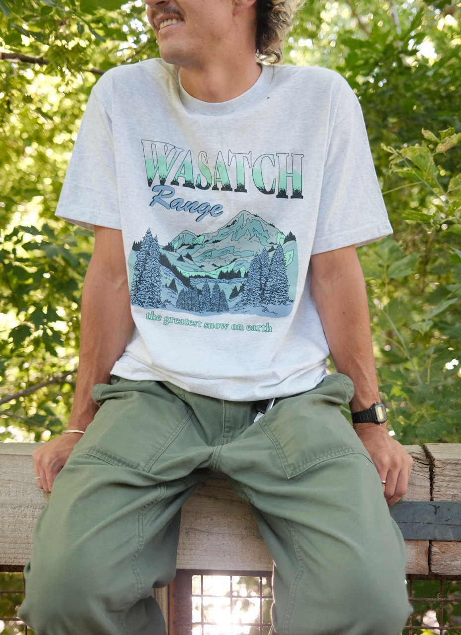 Wasatch Tee - Gray