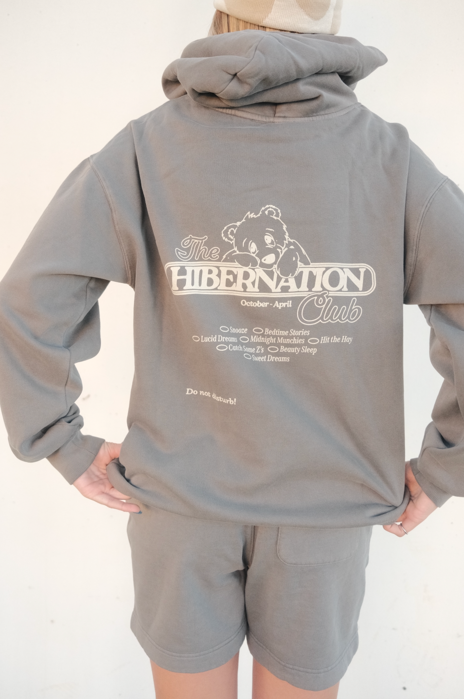 Hibernation Club Hoodie - Gray