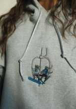 Load image into Gallery viewer, Ski Lift Frog Hoodie
