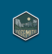 Load image into Gallery viewer, Yosemite National Park, California- Hexagon Sticker
